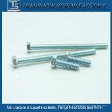 Vendas em estoque M6 * 30 Galvanizado Ms Hexagon Bolts